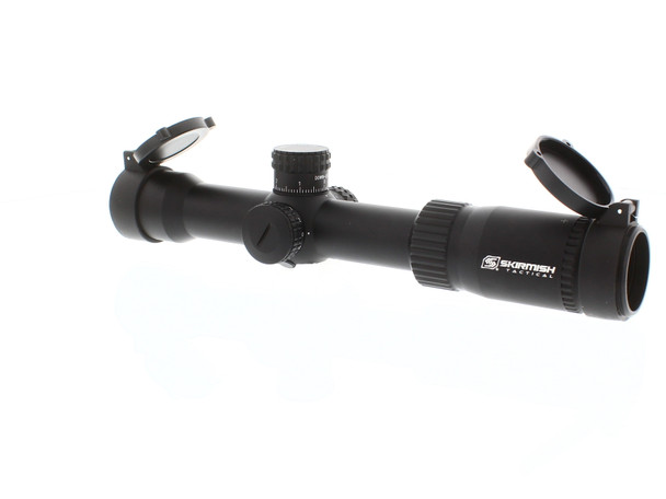 Skirmish Tactical - 1-8X32 IR 30MM SFP Glass Etched Reticle Long Eye Relief Airsoft Rifle Scope in Black