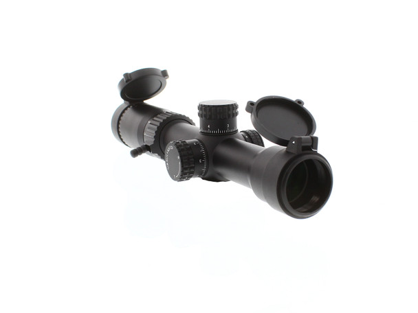 Skirmish Tactical - 1-8X32 IR 30MM SFP Glass Etched Reticle Long Eye Relief Airsoft Rifle Scope in Black