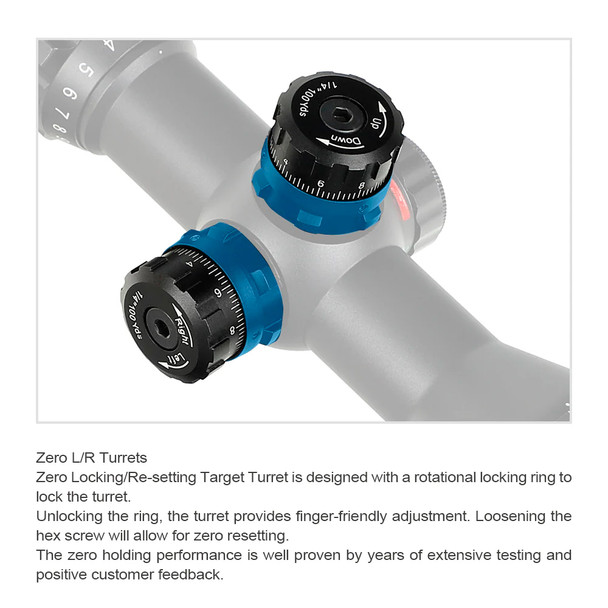 Skirmish Tactical - 3-9X32 AOCE Compact Airsoft Rifle Scope Half Mil Dot Illuminated in Black