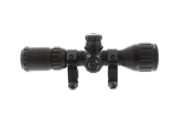 Skirmish Tactical - 3-9X32 AOCE Compact Airsoft Rifle Scope Half Mil Dot Illuminated in Black