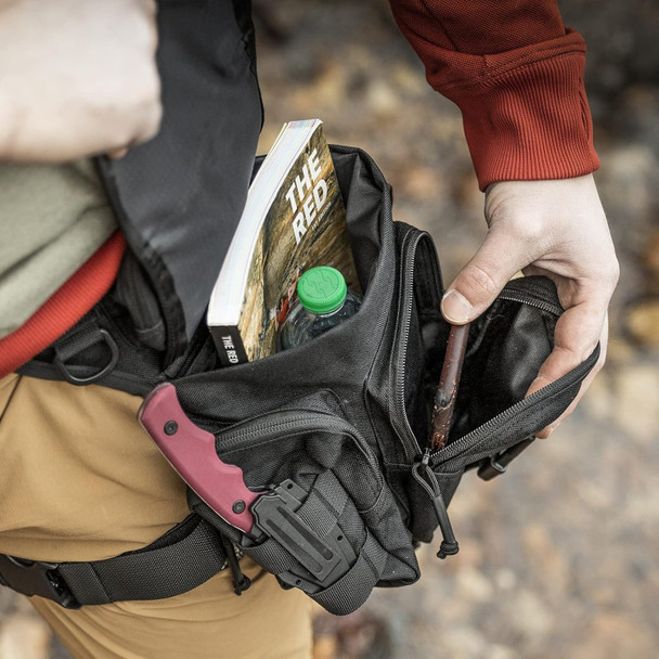Skirmish Tactical - Multi-Purpose Adjustable Waist Bag in Tactical Black
