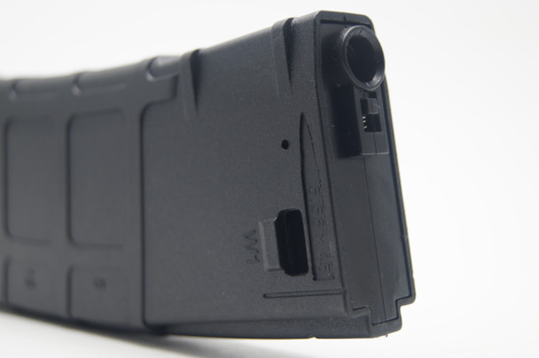 Skirmish Tactical M4/M16/AR 180 Rounds Mid-Cap Airsoft Rifle Magazine in Black - Fits Most Big Names Guns