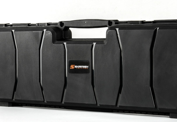 Skirmish Tactical Hard Rifle Case with Wave Foam in Tactical Black