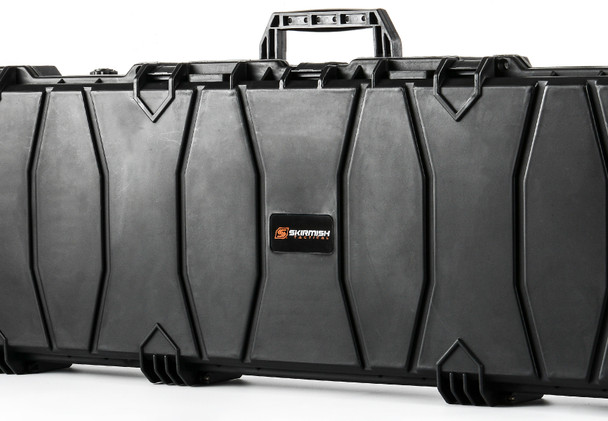 Skirmish Tactical PRO Range XL Hard Rifle Case with DIY Foam in Tactical Black