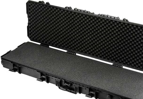 Skirmish Tactical PRO Range XL Hard Rifle Case with DIY Foam in Tactical Black