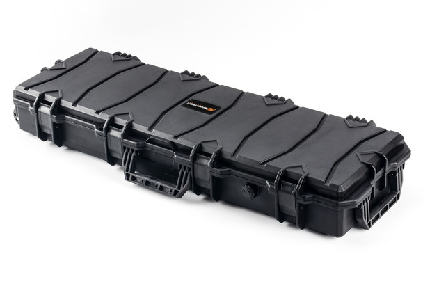 Skirmish Tactical PRO Large Rifle Hard Case in Tactical Black (Wave Foam)