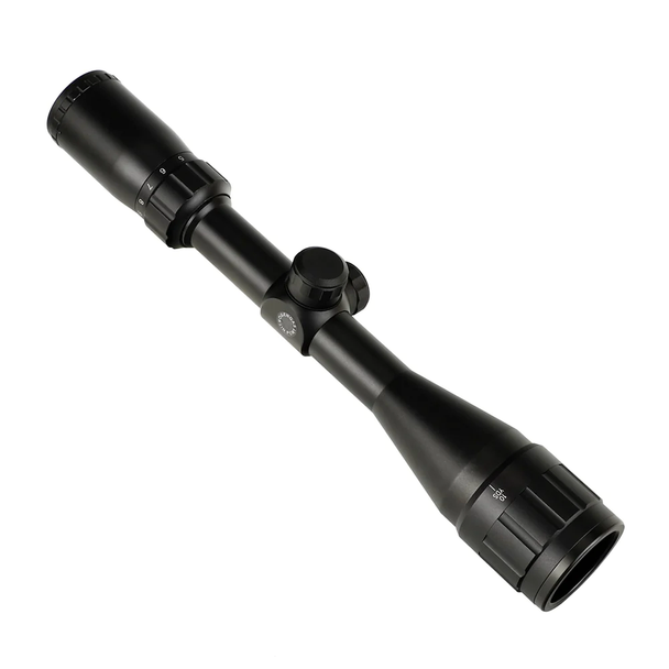 Skirmish Tactical - 3-9X40 AO Mil Dot Rifle Scope Reticle for Airsoft & Airguns in Black