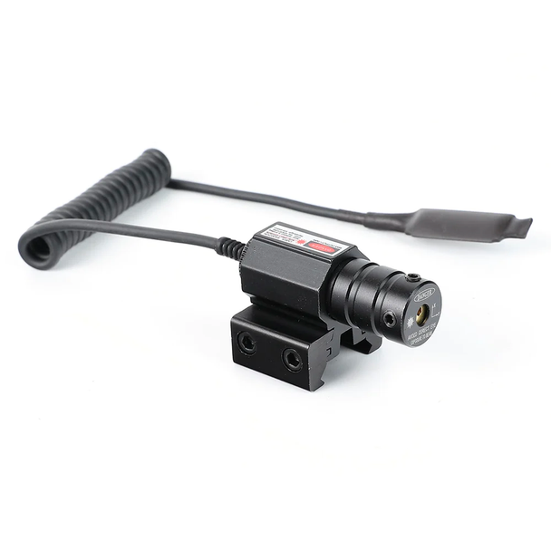 Skirmish Tactical - 4-12X50 Rifle Scope with Red Dot & Red Laser Combo Holographic Sight in Black