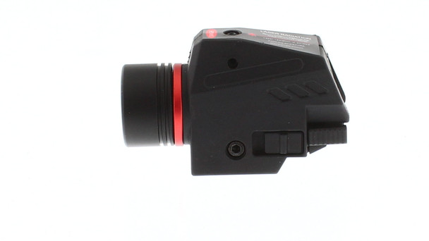 Skirmish Tactical - 150 Lumen LED Flashlight and Red Laser Sight Integrated Combo For AR AK Picatinny Rail System