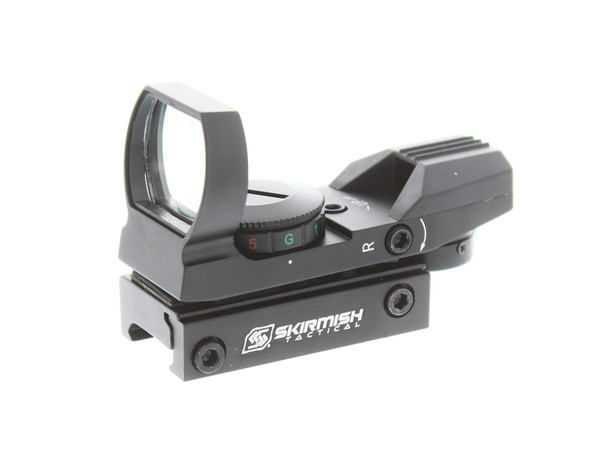 Skirmish Tactical - ST-101 Multi-Reticule Electro Red & Green Dot Sight in Black