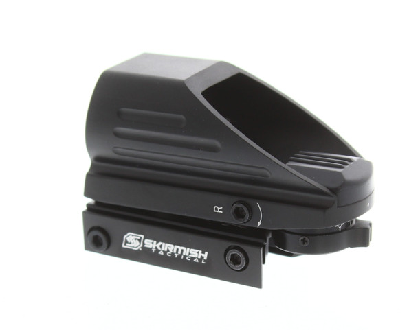 Skirmish Tactical - ST-103 Red & Green Dot Reflex Sight Holographic Rifle Scope with 4 Reticles in Black