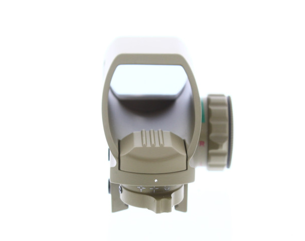 Skirmish Tactical - ST-103s Red Dot Reflex Sight Holographic Rifle Scope with 4 Reticles in Desert Tan