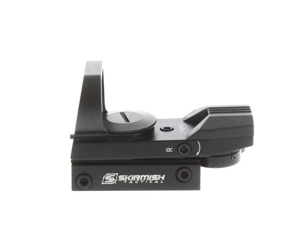 Skirmish Tactical - Adjustable ST-105 Red Dot Reflex Sight Holographic Scope in Black