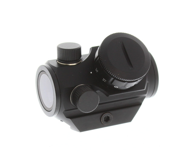 Skirmish Tactical Adjustable TSR 1X25 Red Dot Reflex Sight Holographic Scope in Black