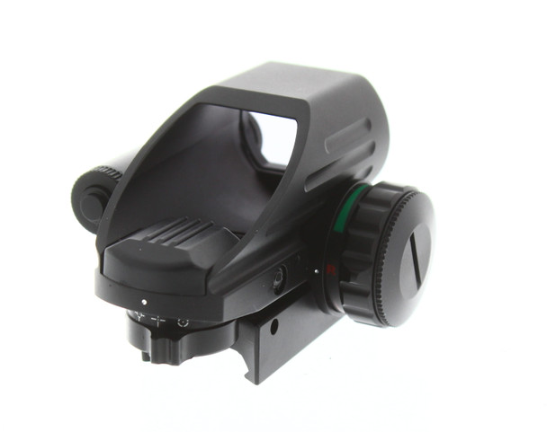 Skirmish Tactical ST-103B Reflex Sight Reticle Red Dot Sight with Laser in Black