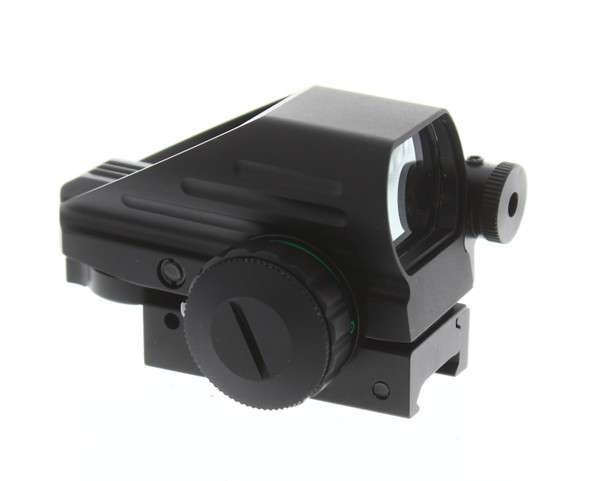 Skirmish Tactical ST-103B Reflex Sight Reticle Red Dot Sight with Laser in Black
