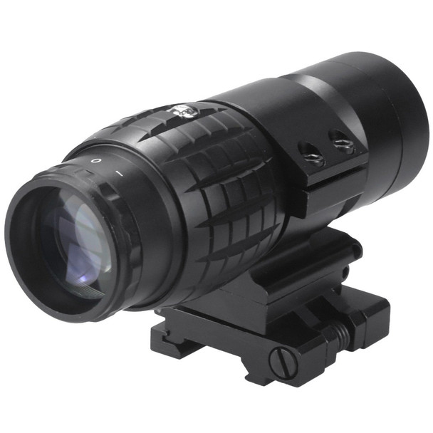 Nuprol Tech 801 3x Flip-Up Tactical Magnifier in Black
