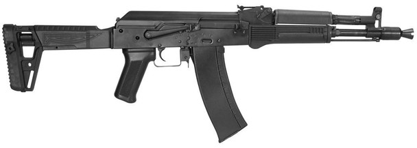 LCT Airsoft MRK-105 AEG Airsoft Rifle with Folding Stock in Tactical Black