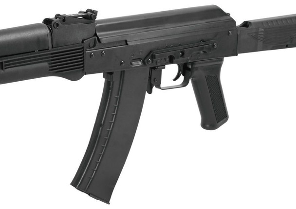 LCT Airsoft MRK-105 AEG Airsoft Rifle with Folding Stock in Tactical Black