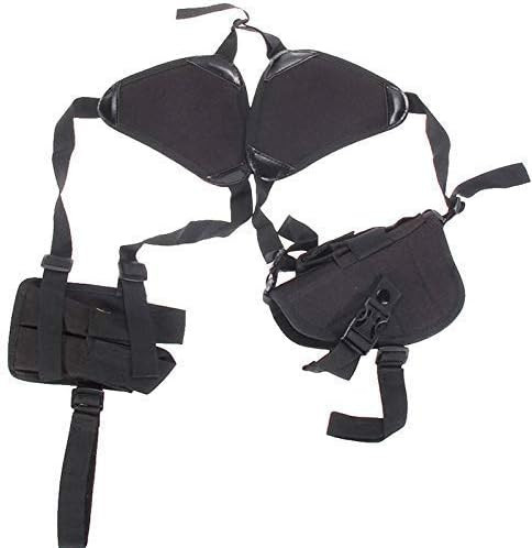 Lightweight Double Shoulder Holster in Black