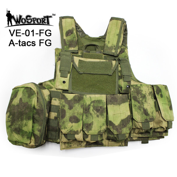 KINGRIN CIRAS Tactical Vest  900D Oxford Fabric A-Aacs FG