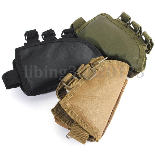 WoSport - Adjustable Tactical Rifle Stock Cheek Rest Pouch