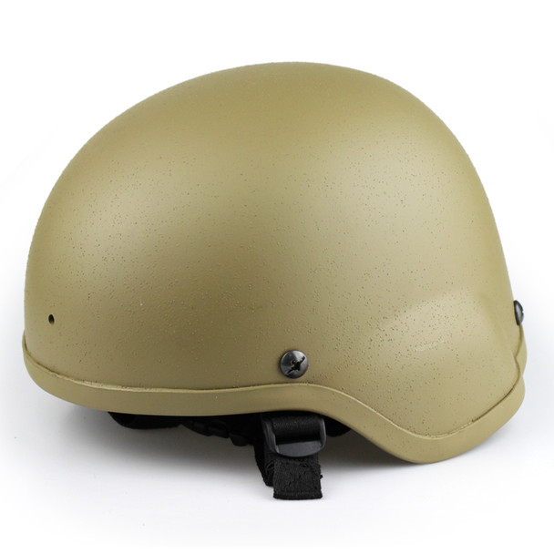 Wo Sport Adjustable MICH 2000 Combat Airsoft Helmet in Desert Tan