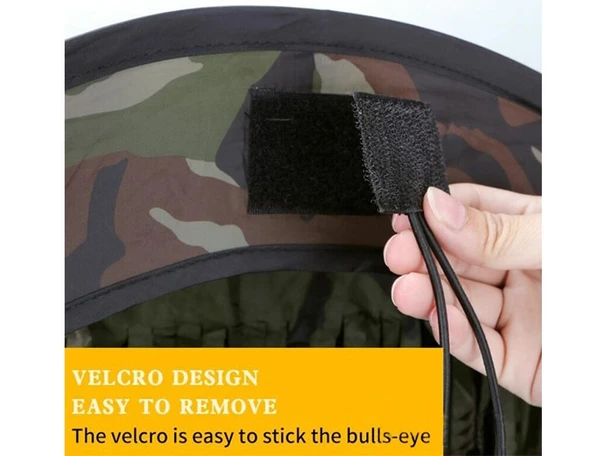 WoSport Pop Up Tent Airsoft Gun Slingshot Portable Target in Camouflage