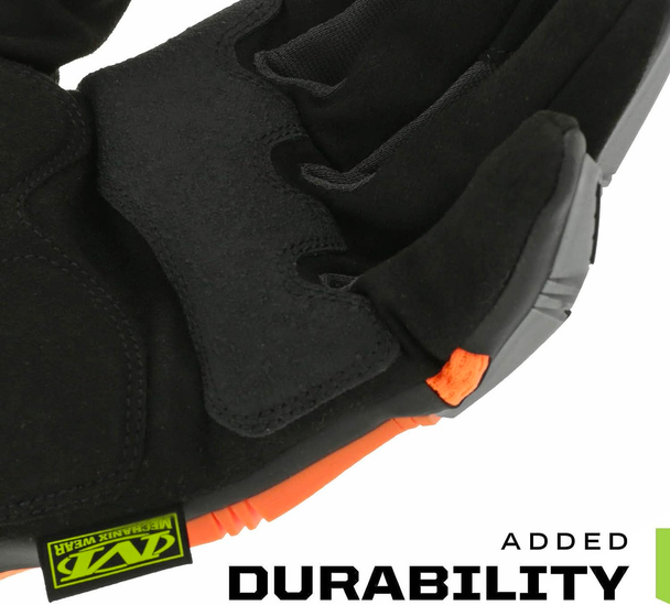 Mechanix - Breathable High Visibility Gloves in Orange M-Pact