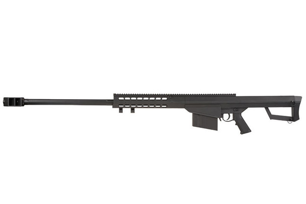 Galaxy G31 M82A1 Bolt Action Airsoft Sniper Rifle in Tactical Black