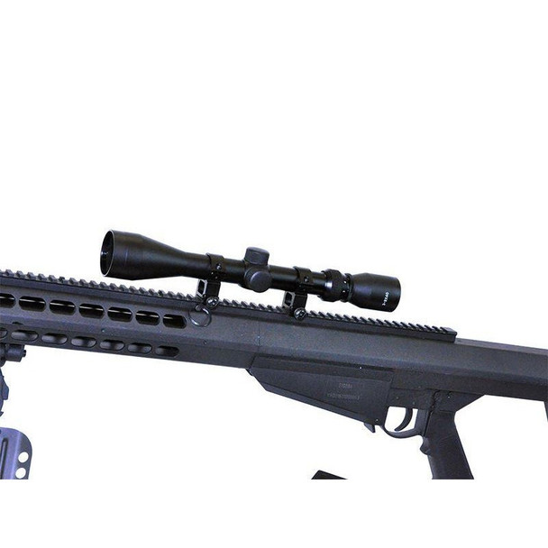 Galaxy G31 M82A1 Bolt Action Airsoft Sniper Rifle in Tactical Black