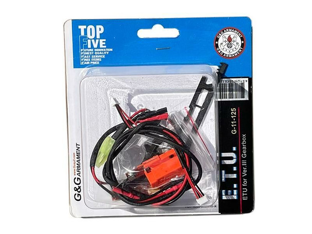 G&G Armament - Electronic Trigger Unit & MOSFET for V3 Gearbox (Rear Wired)