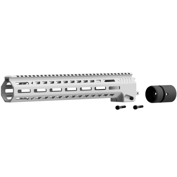 Vorsk - 13" V-Rail System & Barrel Nut for VMP-2MD GBB Airsoft Rifle in Grey