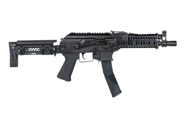 LCT Sport Witiaź Sport ZP-19-01 AEG Airsoft Rifle with Adjustable Folding Stock in Black
