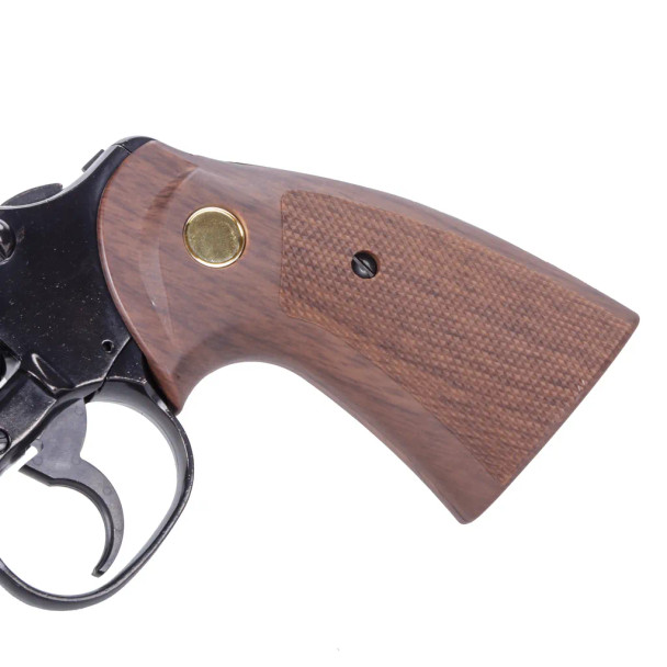 King Arms 357 Evil Gas 4" Full Metal Airsoft Revolver in Black