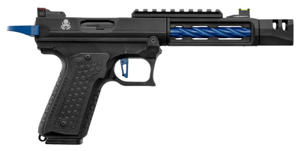 Lancer Tactical Tandemkross CTHULHU Gas Blowback Airsoft Pistol in Black/Blue