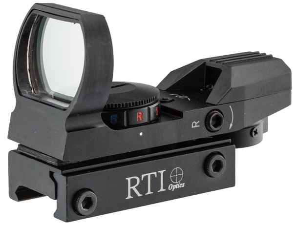 RTI Optics Holographic Red Dot 1 x 22 x 33 - Red or Green Dot Reflex Sight in Black