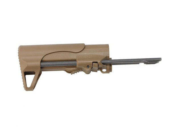 G&G GOS-V5 Buttstock Assembly for Airsoft Rifles in Desert Tan