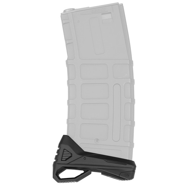 Nuprol Magazine Grip for Airsoft Polymer Magazine in Tactical Black (2pcs)
