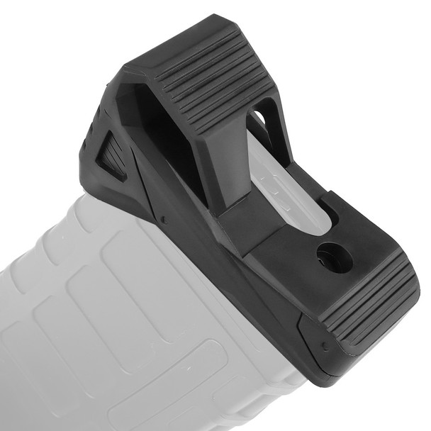 Nuprol Magazine Grip for Airsoft Polymer Magazine in Tactical Black (2pcs)