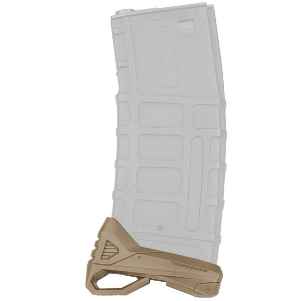 Nuprol Magazine Grip for Airsoft Polymer Magazine in Desert Tan (2pcs)