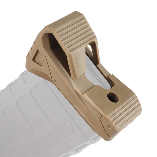 Nuprol Magazine Grip for Airsoft Polymer Magazine in Desert Tan (2pcs)