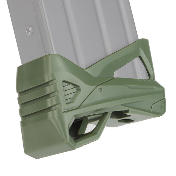 Nuprol Magazine Grip for M4 / STANAG Airsoft Magazines in Green (2 Pcs)