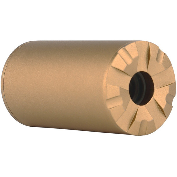 Nuprol Tracer Unit Compact Flash-P (10mm CW|14mm CCW) for Airsoft Guns in Desert Tan