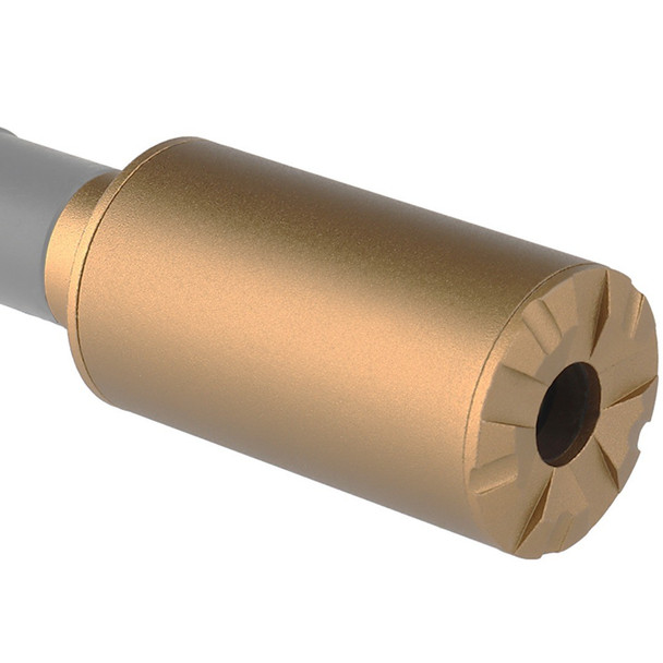 Nuprol Tracer Unit Compact Flash-P (10mm CW|14mm CCW) for Airsoft Guns in Desert Tan