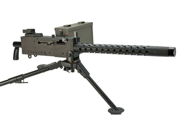 EMG M1919 WWII American Auto Squad Airsoft AEG Support Gun with Tripod in Black