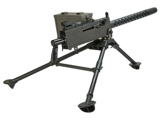 EMG M1919 WWII American Auto Squad Airsoft AEG Support Gun with Tripod in Black