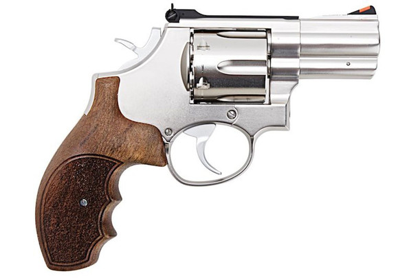 Ares - S&W 686 2inch CO2-Powered Airsoft Revolver in Silver with Genuine Walnut Grips