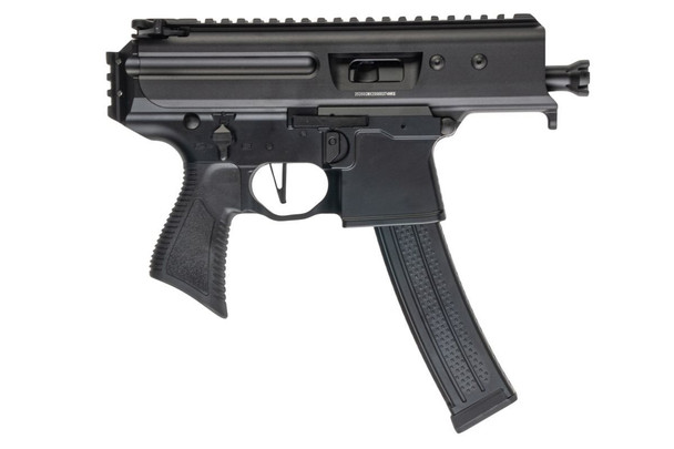 Stratos X - STR-MX-03 MPX-K Gas Blowback Airsoft Rifle with M‑LOK Handguard in Black