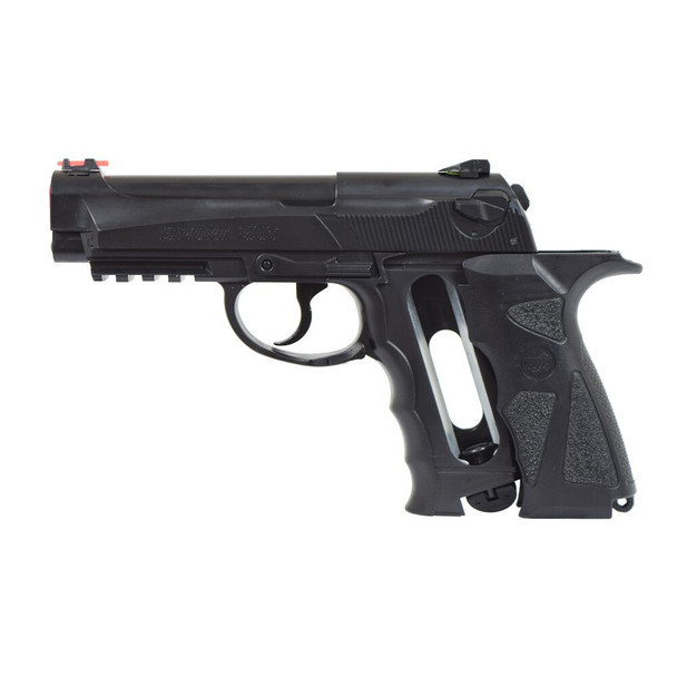 Win Gun - C300B CO2-Powered Non-Blowback Airsoft Pistol Sport 306 in Black